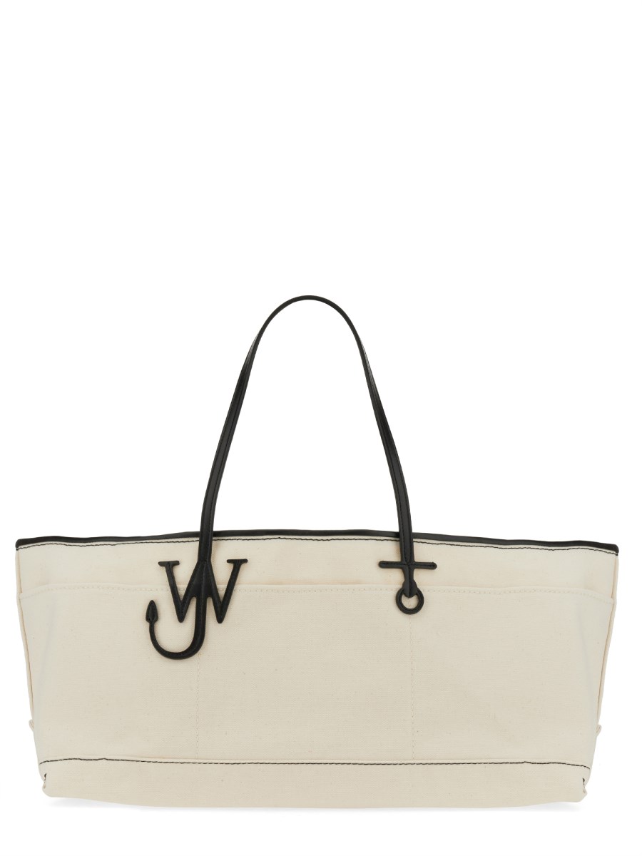 JW ANDERSON BORSA TOTE "ANCHOR STRETCH" IN TELA