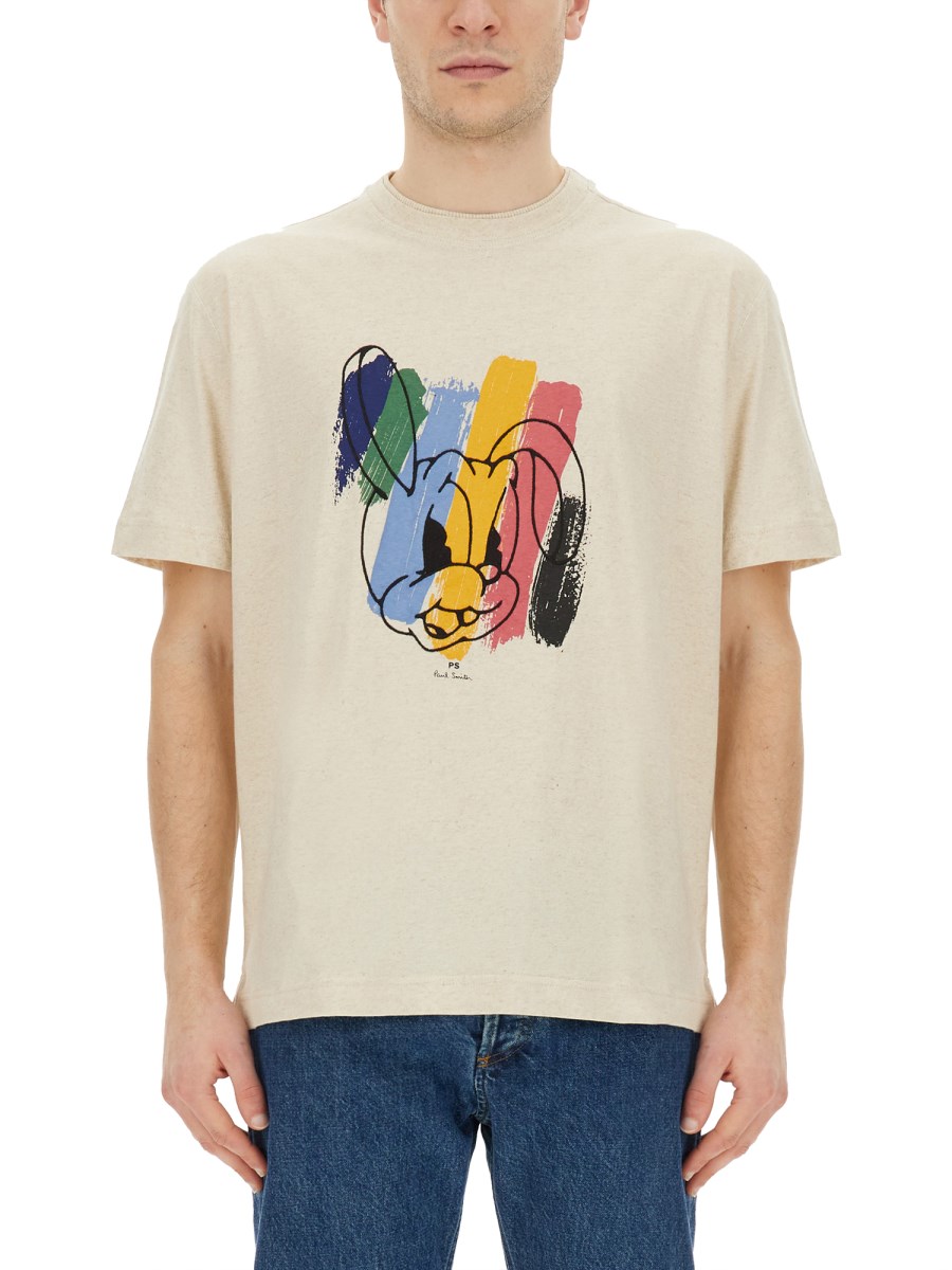 PS BY PAUL SMITH T-SHIRT "RABBIT"