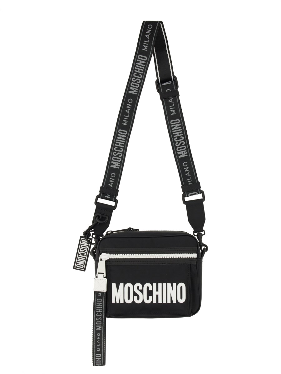 MOSCHINO NYLON LOGO SHOULDER BAG Eleonora Bonucci