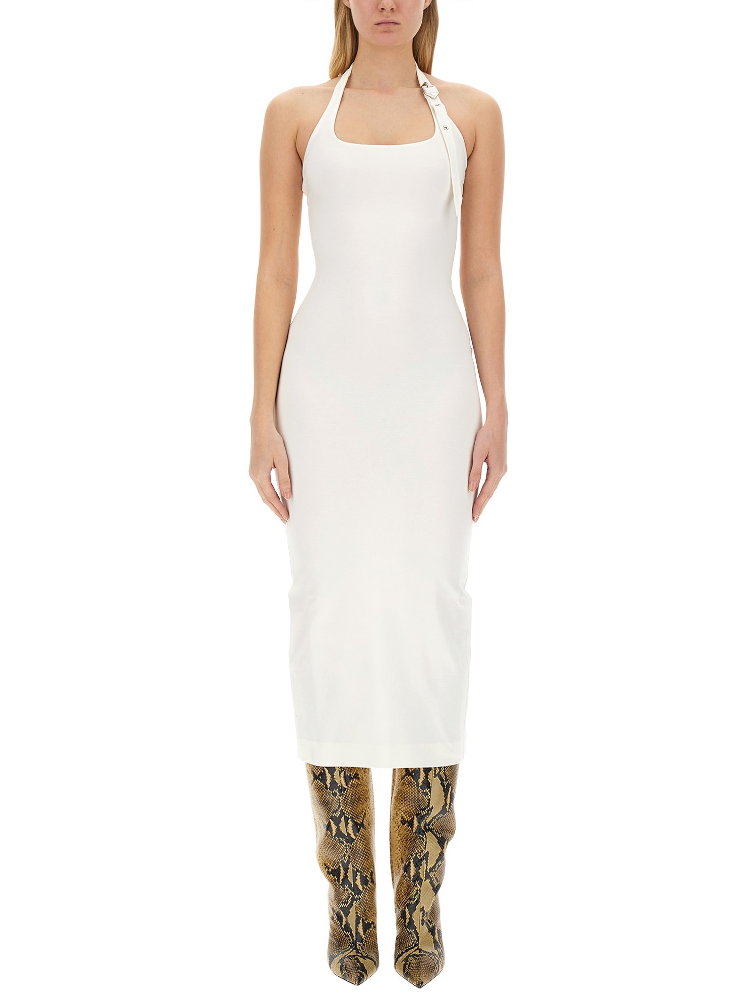 the attico midi dress