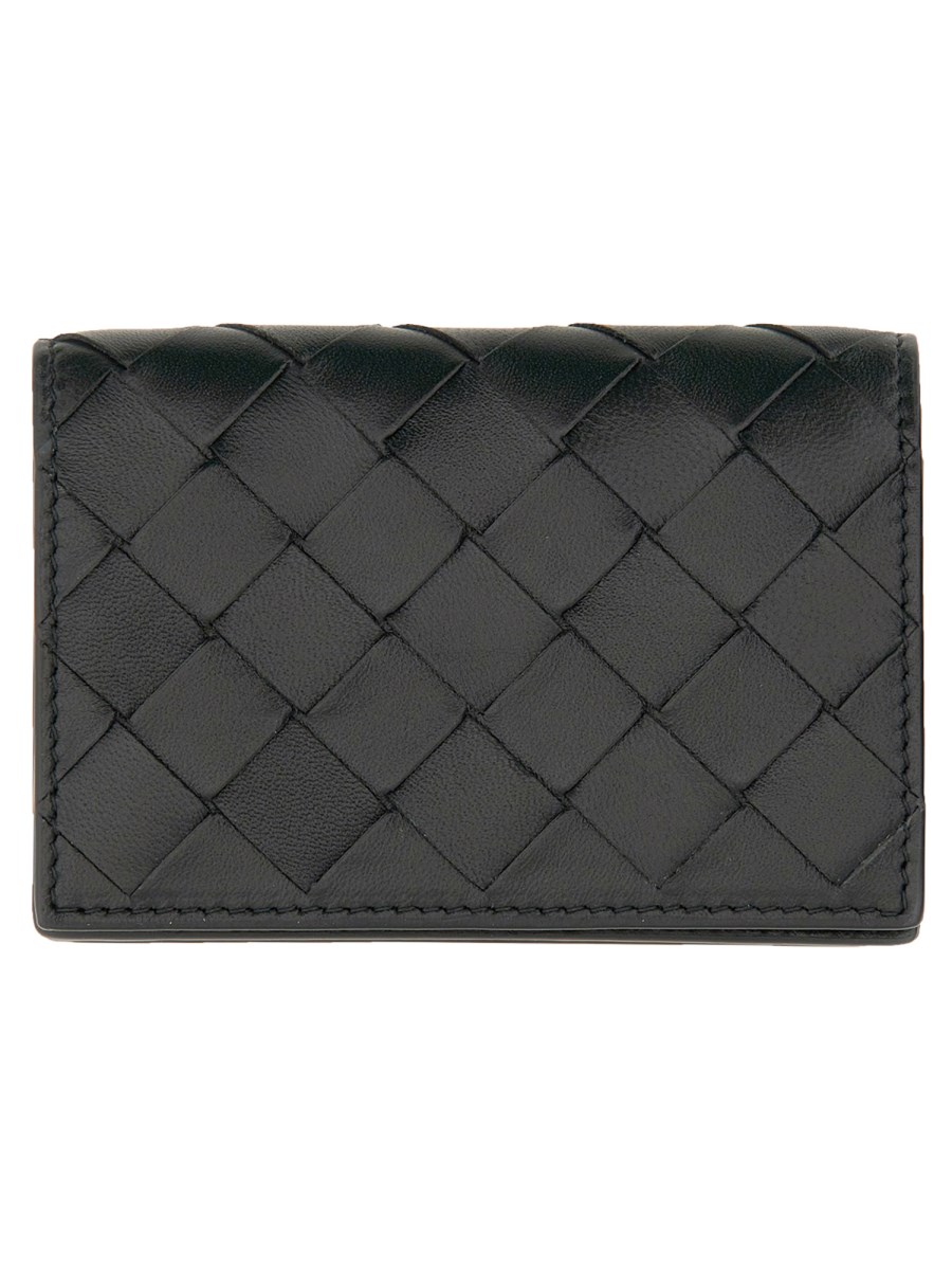 BOTTEGA VENETA WOVEN BUSINESS CARD HOLDER Eleonora Bonucci