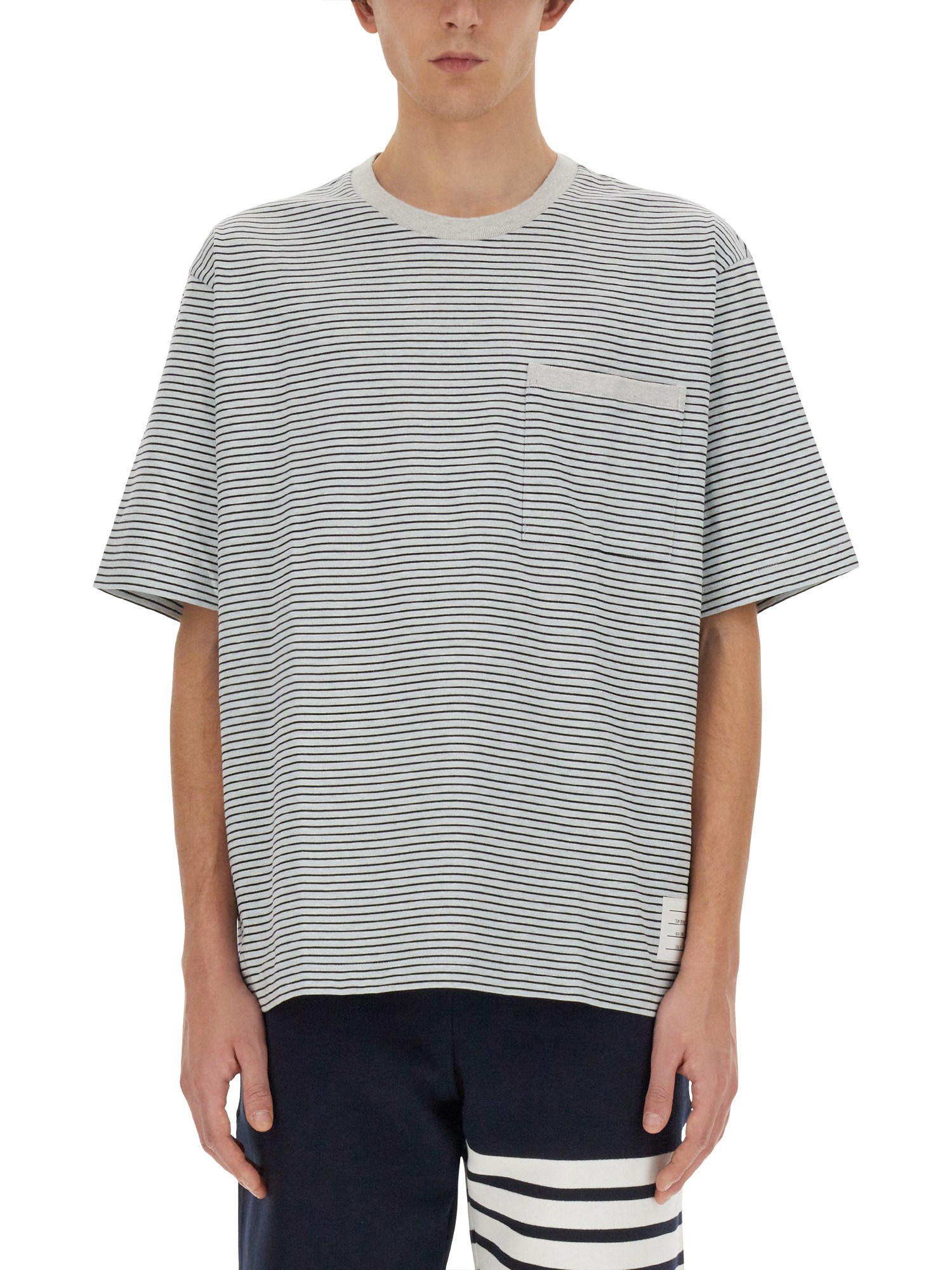 thom browne t-shirt with pocket