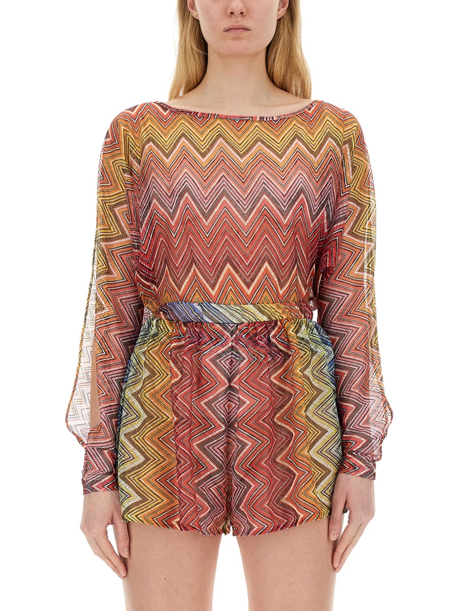 MISSONI TOP A RIGHE