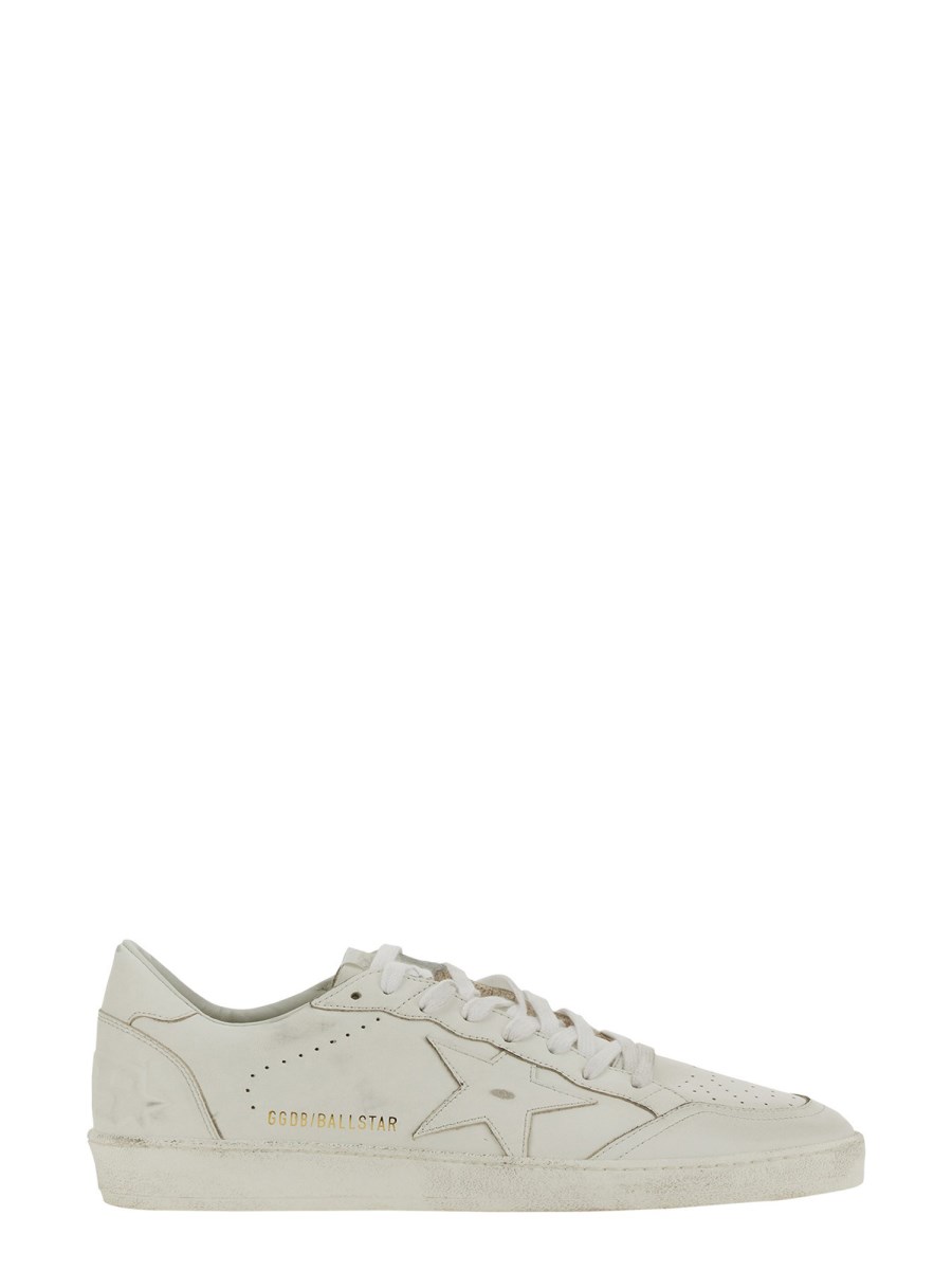 GOLDEN GOOSE SNEAKER BALL STAR IN PELLE