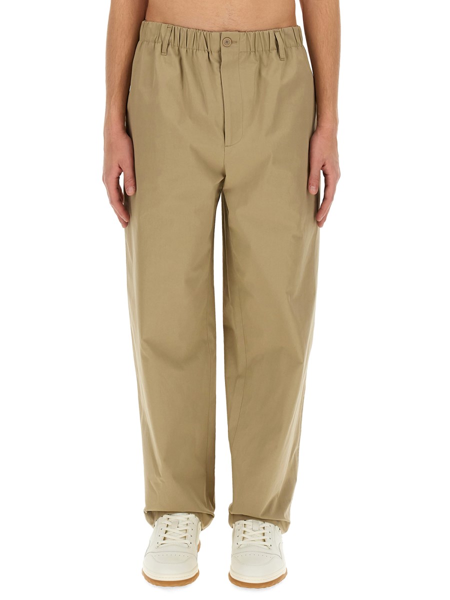 GUCCI PANTALONE IN POPELINE DI COTONE PESANTE