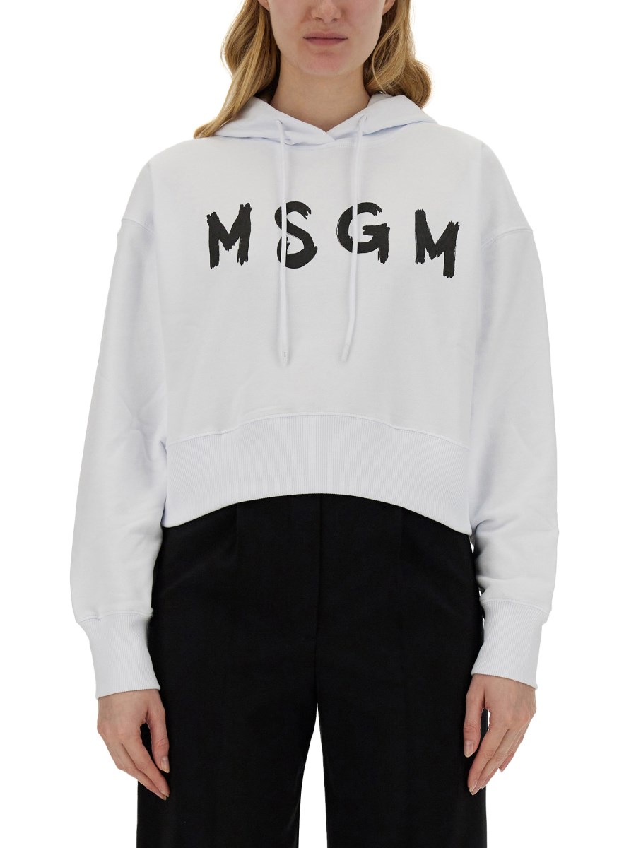 MSGM FELPA CON LOGO