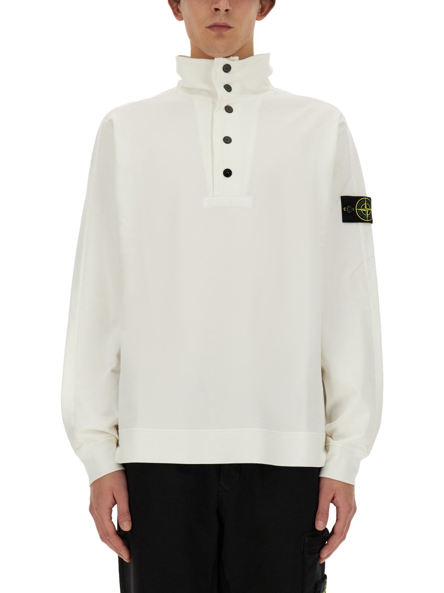 STONE ISLAND FELPA GIUBBOTTO