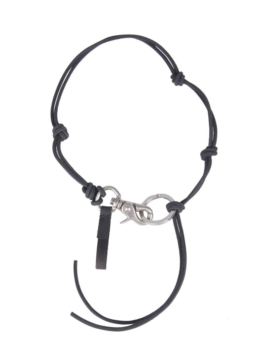 OUR LEGACY - LADON LEATHER NECKLACE - Eleonora Bonucci