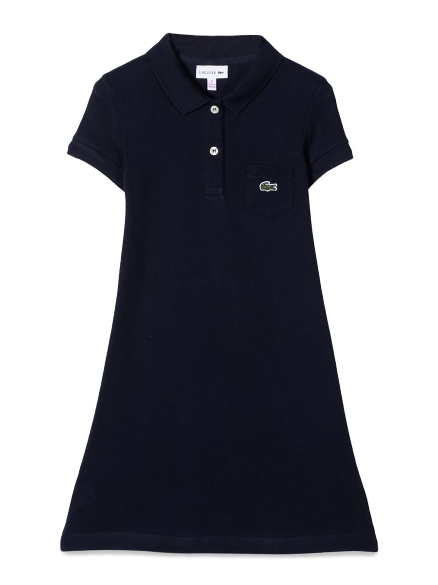 LACOSTE ABITO A POLO IN COTONE