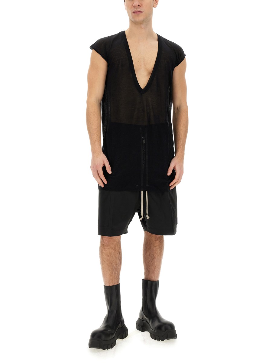 RICK OWENS - COTTON DYLAN TANK TOP - Eleonora Bonucci