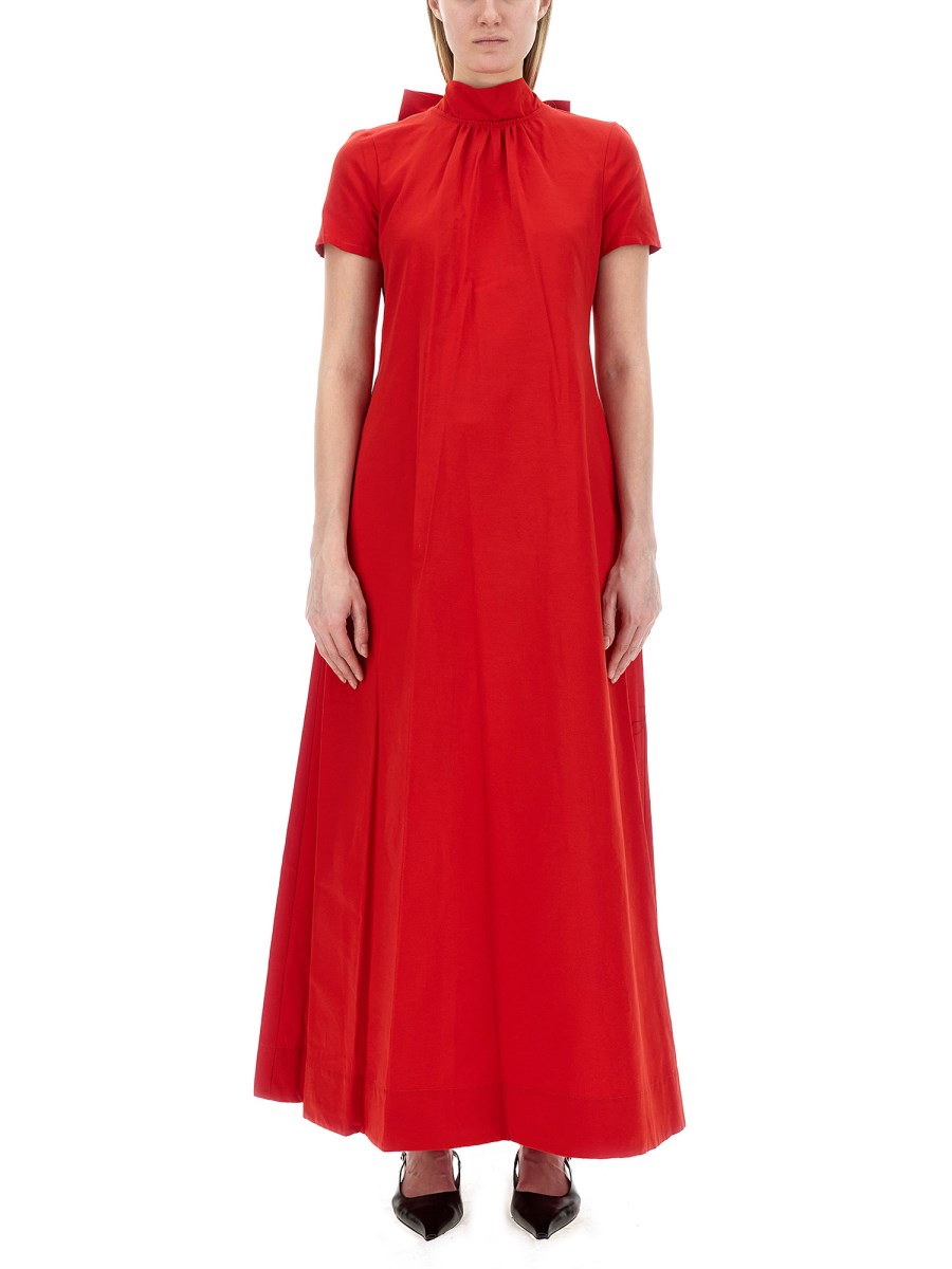 chinese dress ladies Staud Ilana Dress Black