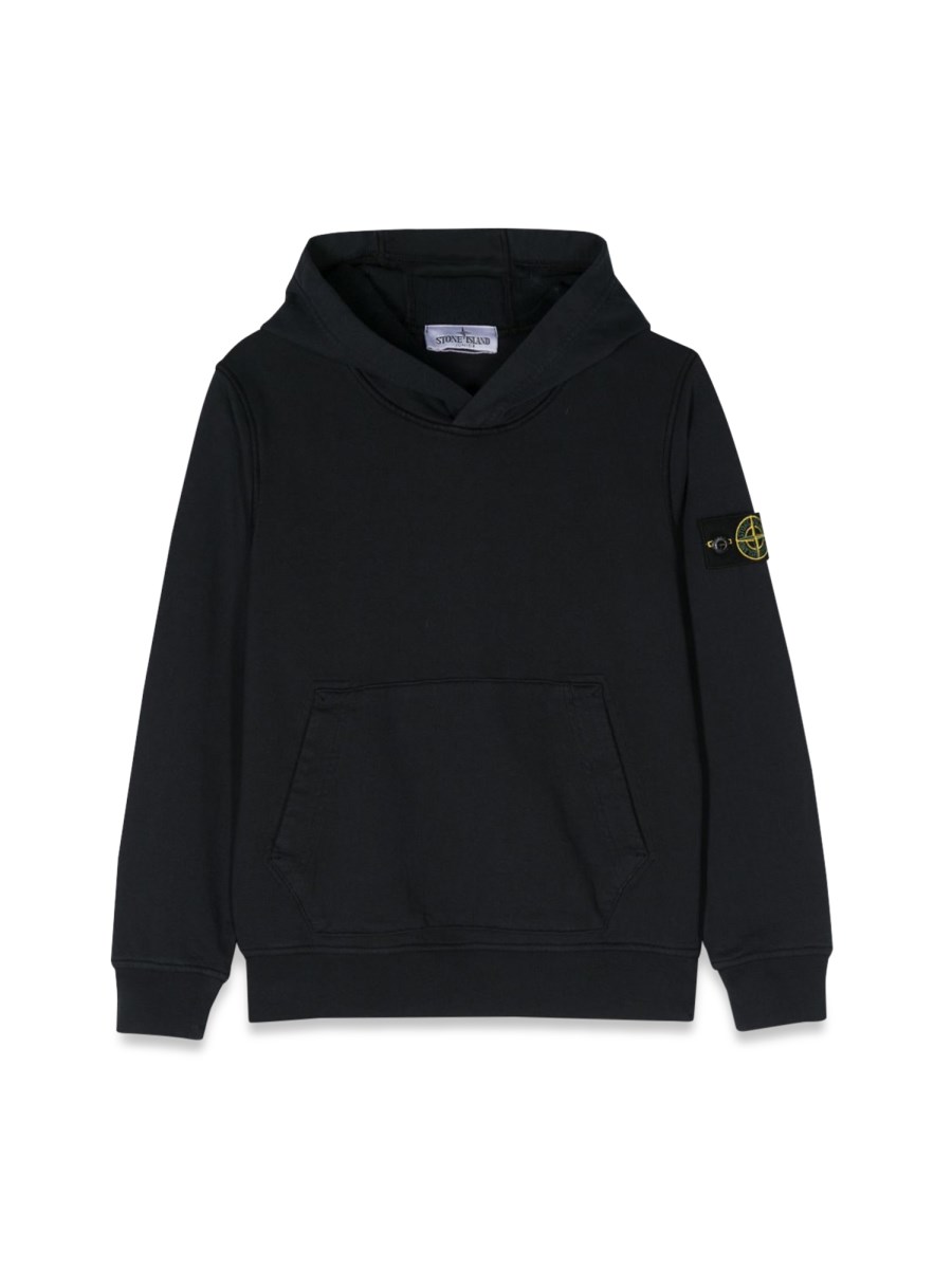 STONE ISLAND felpa - navy blue