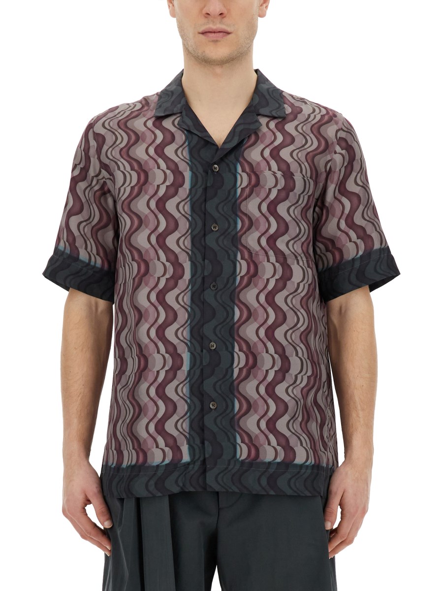 DRIES VAN NOTEN CAMICIA CON STAMPA