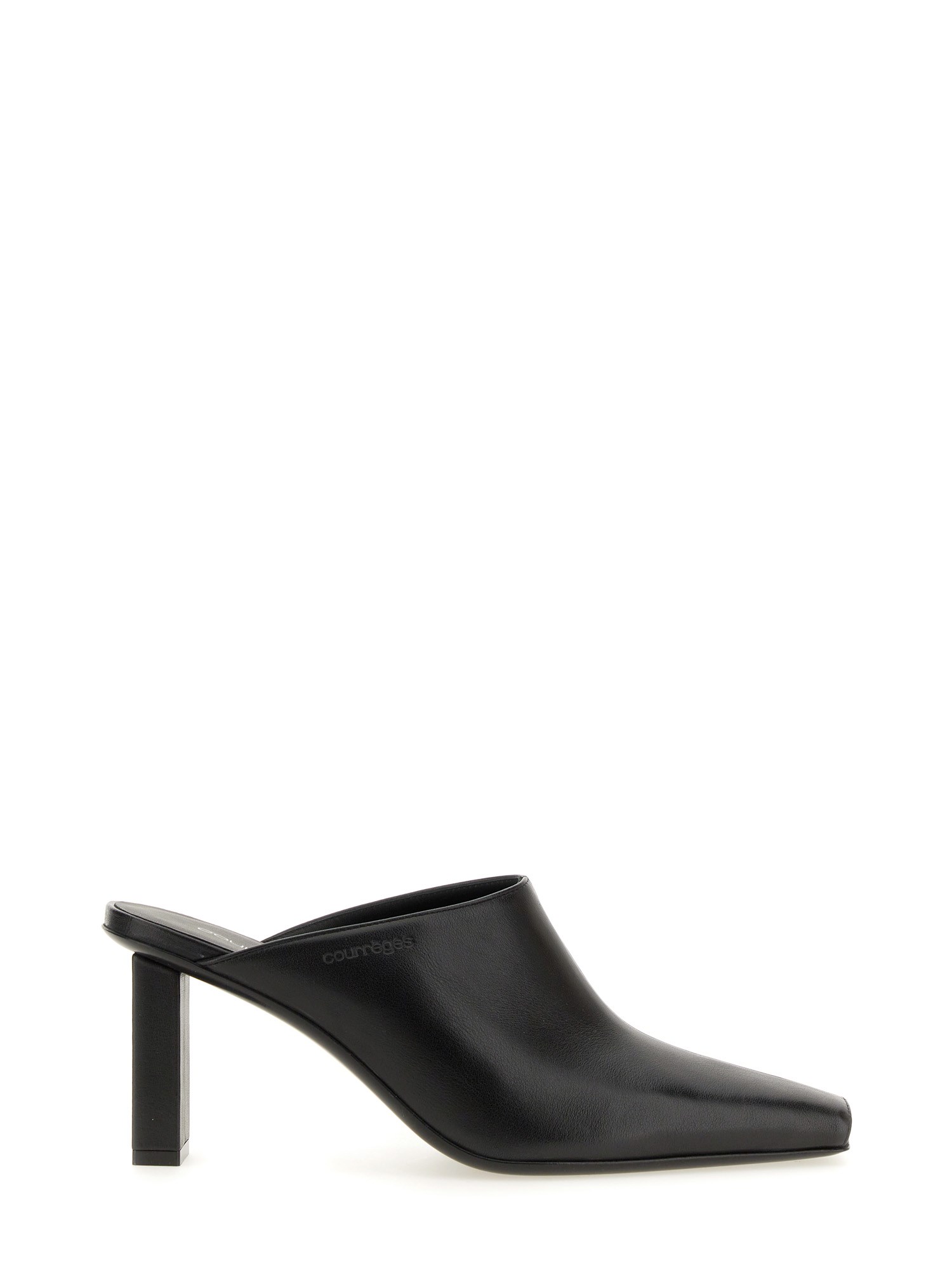 courreges mule sleek