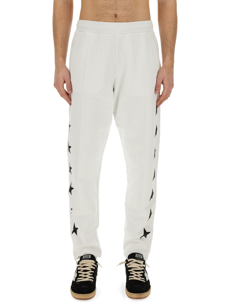 GOLDEN GOOSE PANTALONE JOGGING "STARS"