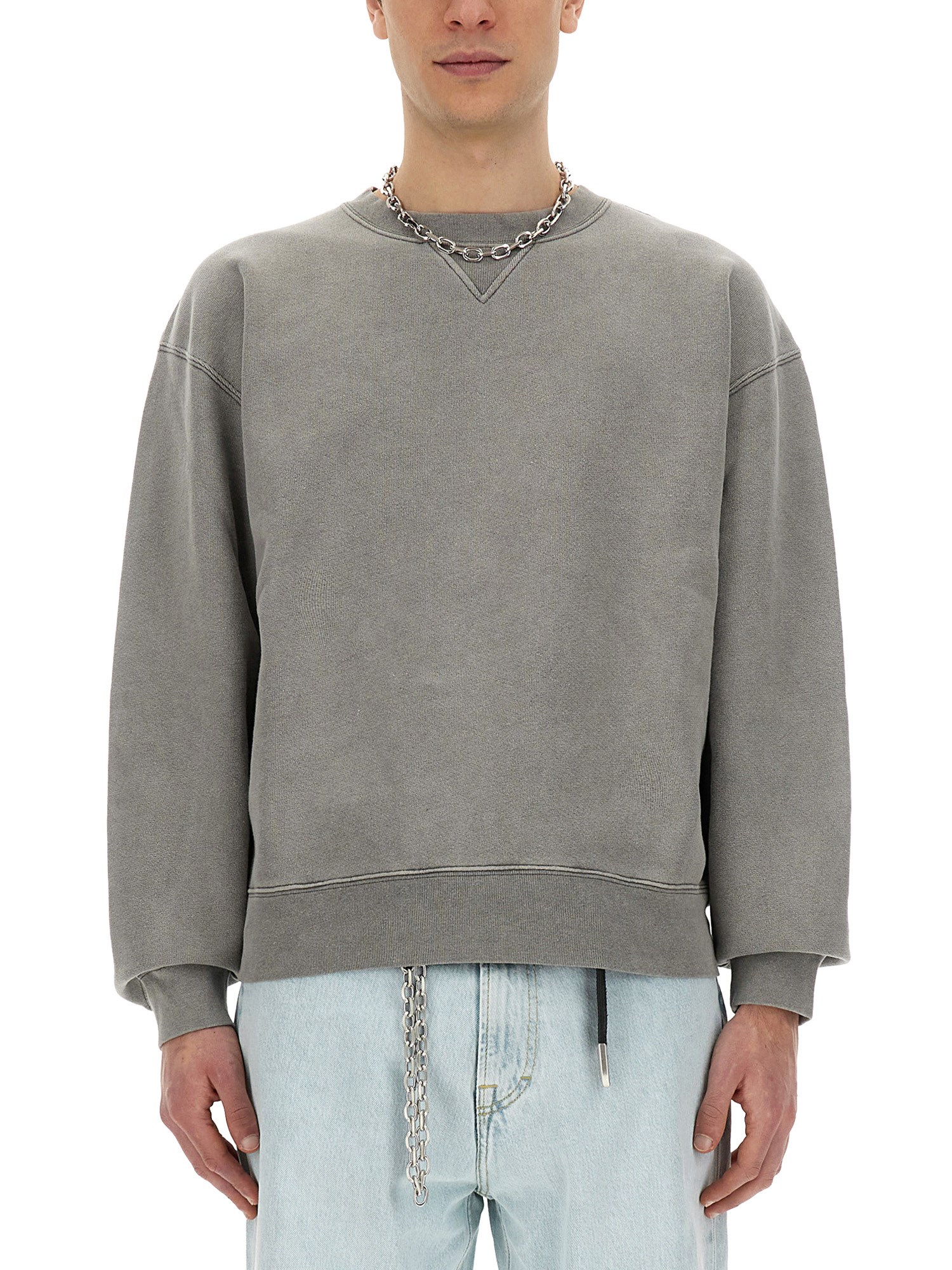 Shop Our Legacy Cotton Sweatshirt In Grey