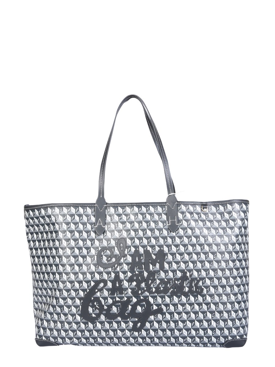 BORSA TOTE "I AM A PLASTIC BAG"