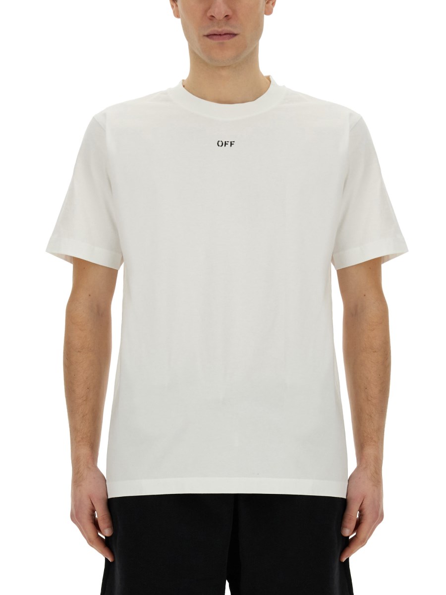 OFF-WHITE T-SHIRT CON LOGO