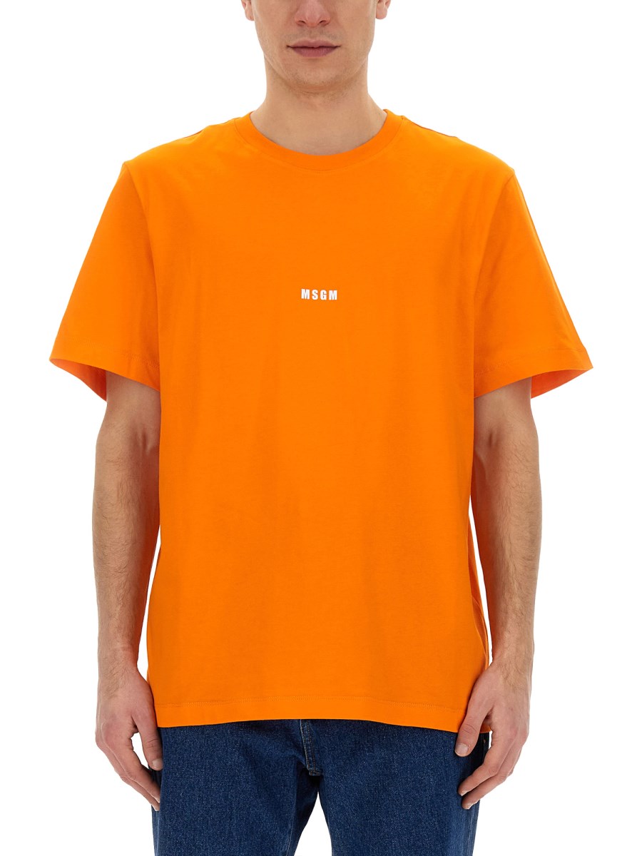 MSGM T-SHIRT CON LOGO