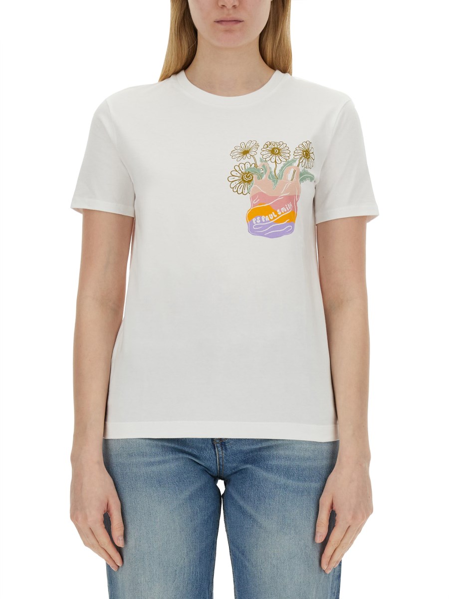 PS BY PAUL SMITH T-SHIRT DAISY