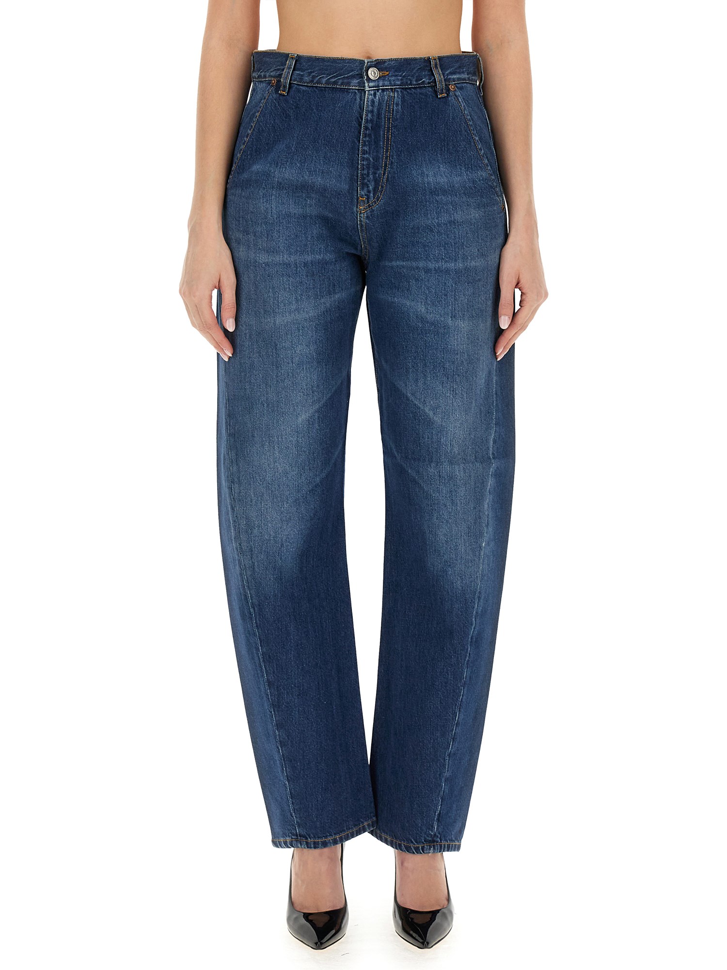 victoria beckham twisted jeans