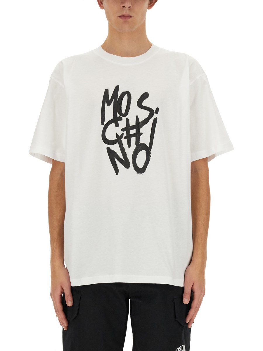 MOSCHINO T-SHIRT CON LOGO