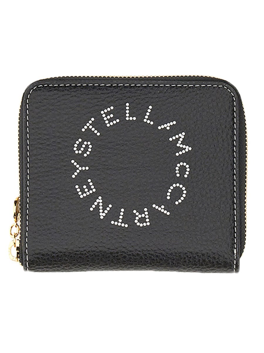 STELLA McCARTNEY PORTAFOGLIO CON ZIP E LOGO