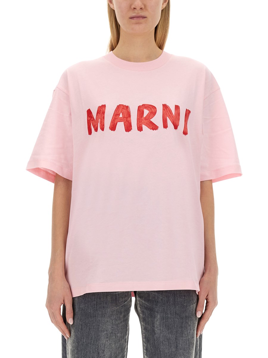 MARNI T-SHIRT CON LOGO