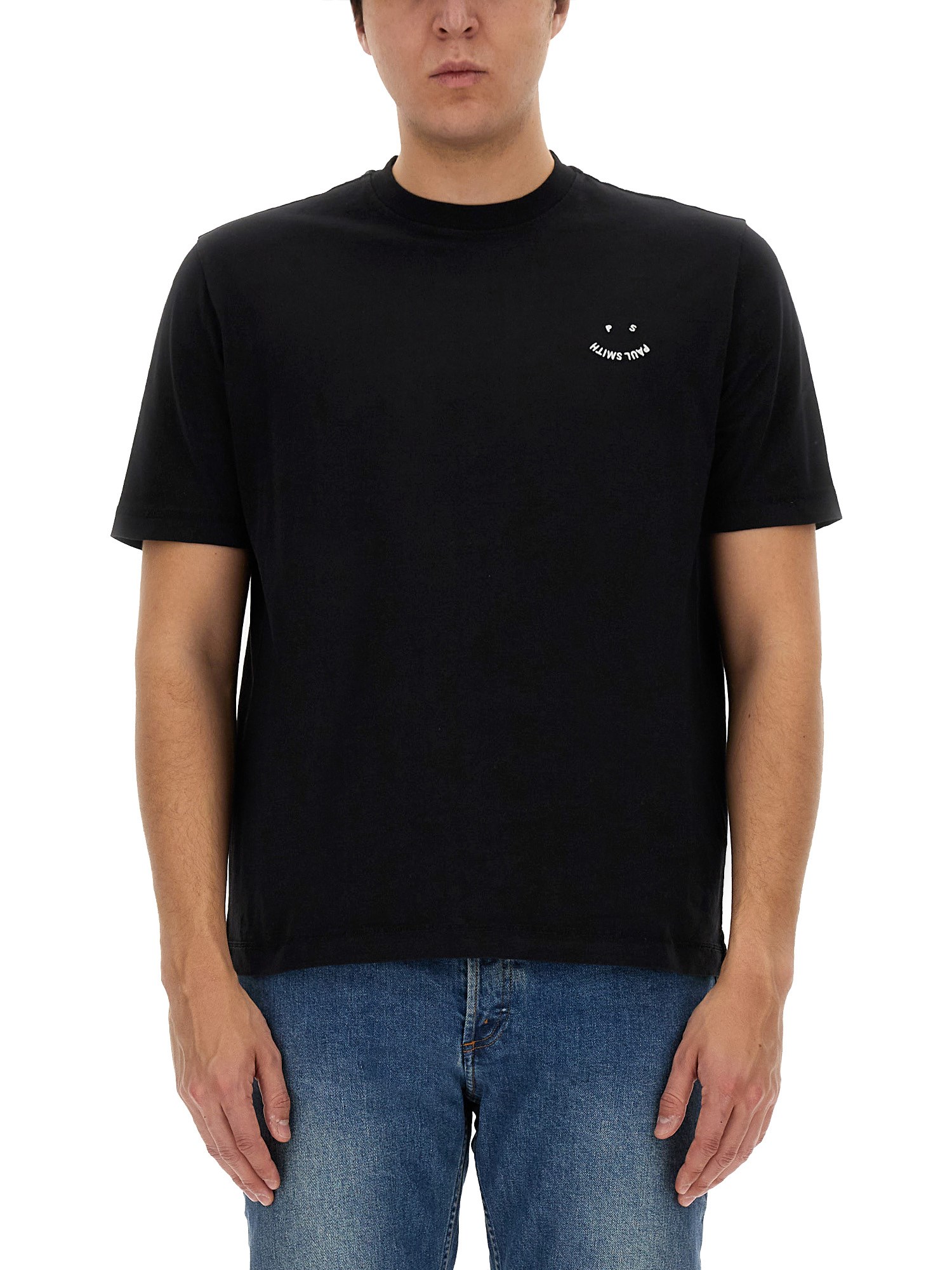 Ps By Paul Smith T-shirt With Logo In Black