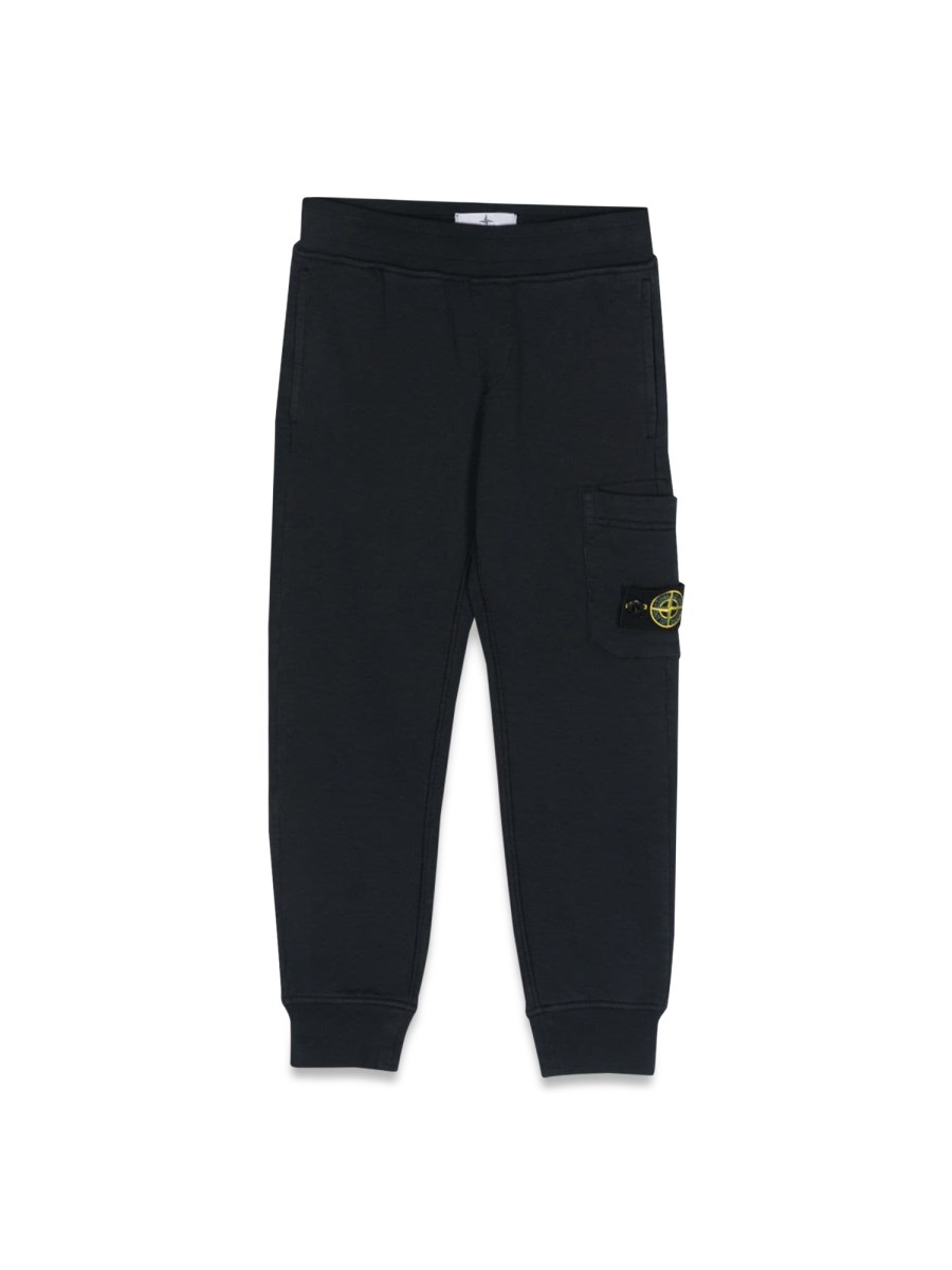 STONE ISLAND felpa pantalone - pearl grey