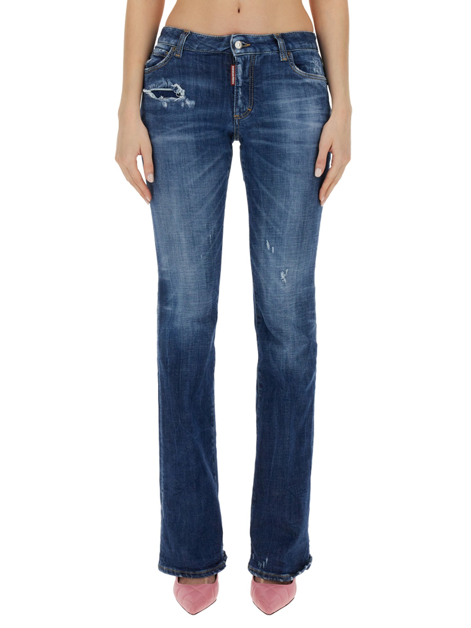 dsquared flare jeans