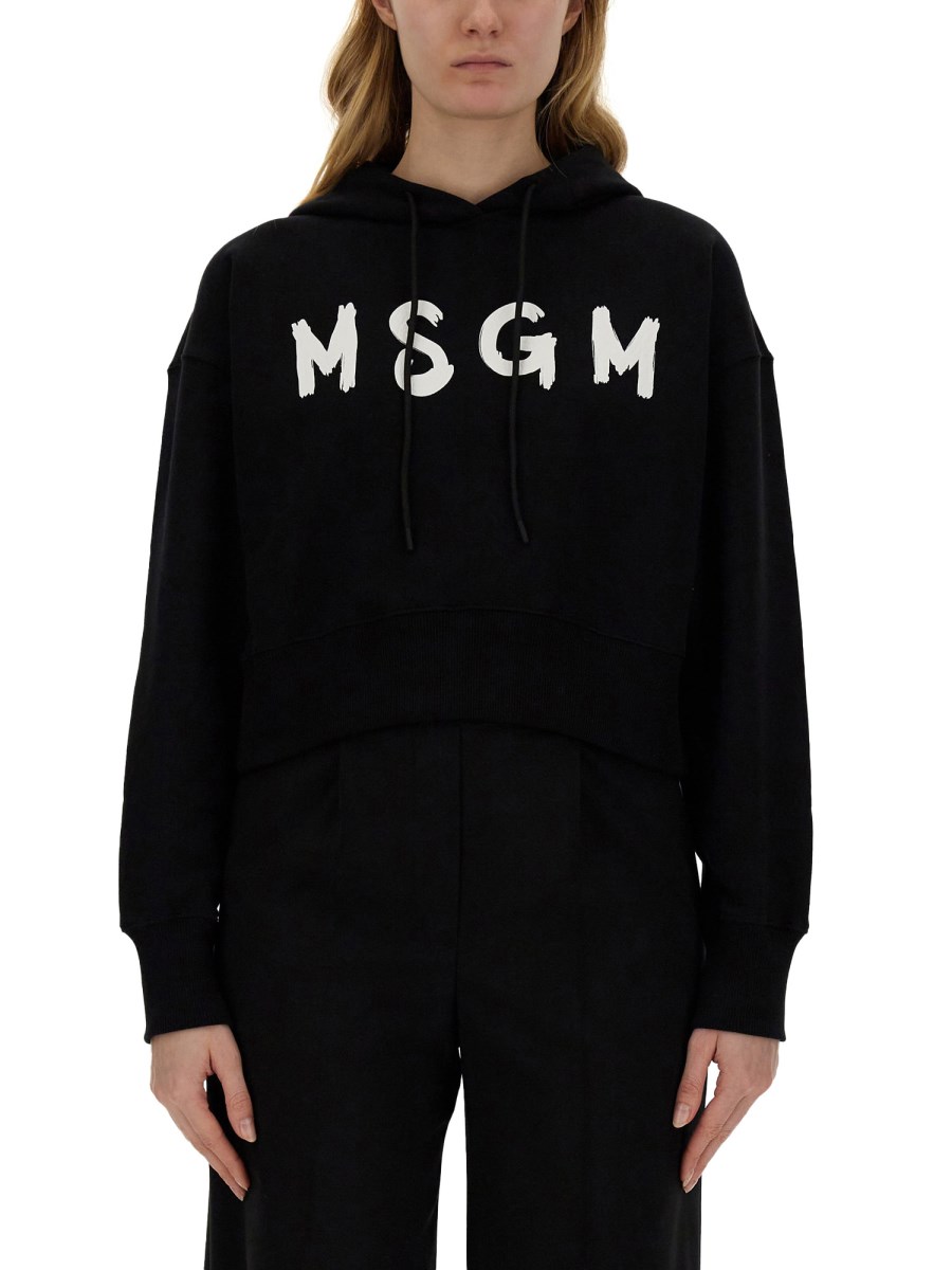 MSGM FELPA CON LOGO