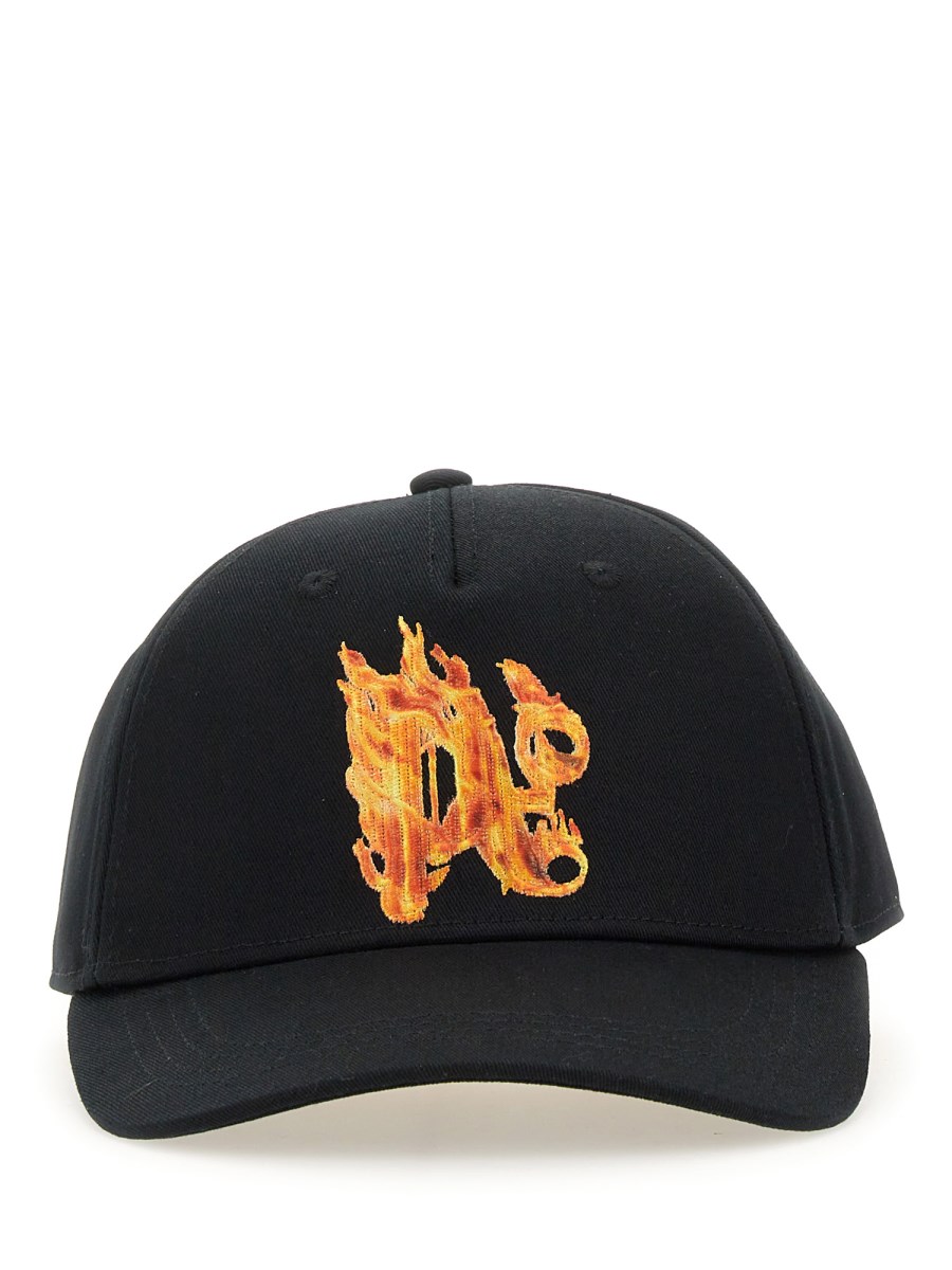 PALM ANGELS CAPPELLO DA BASEBALL IN COTONE CON LOGO