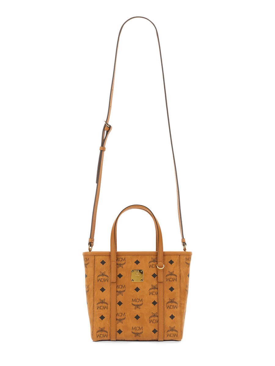 MCM BORSA SHOPPER AREN MINI IN VISETOS Eleonora Bonucci