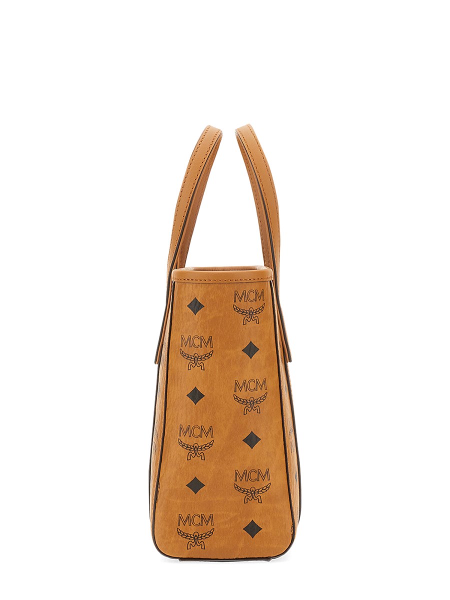 MCM BORSA SHOPPER AREN MINI IN VISETOS Eleonora Bonucci