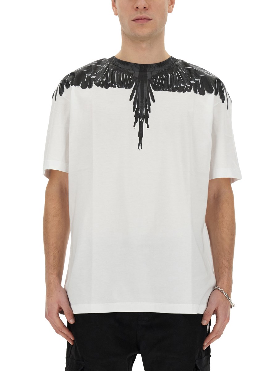 T-SHIRT CON STAMPA "ICON WINGS"