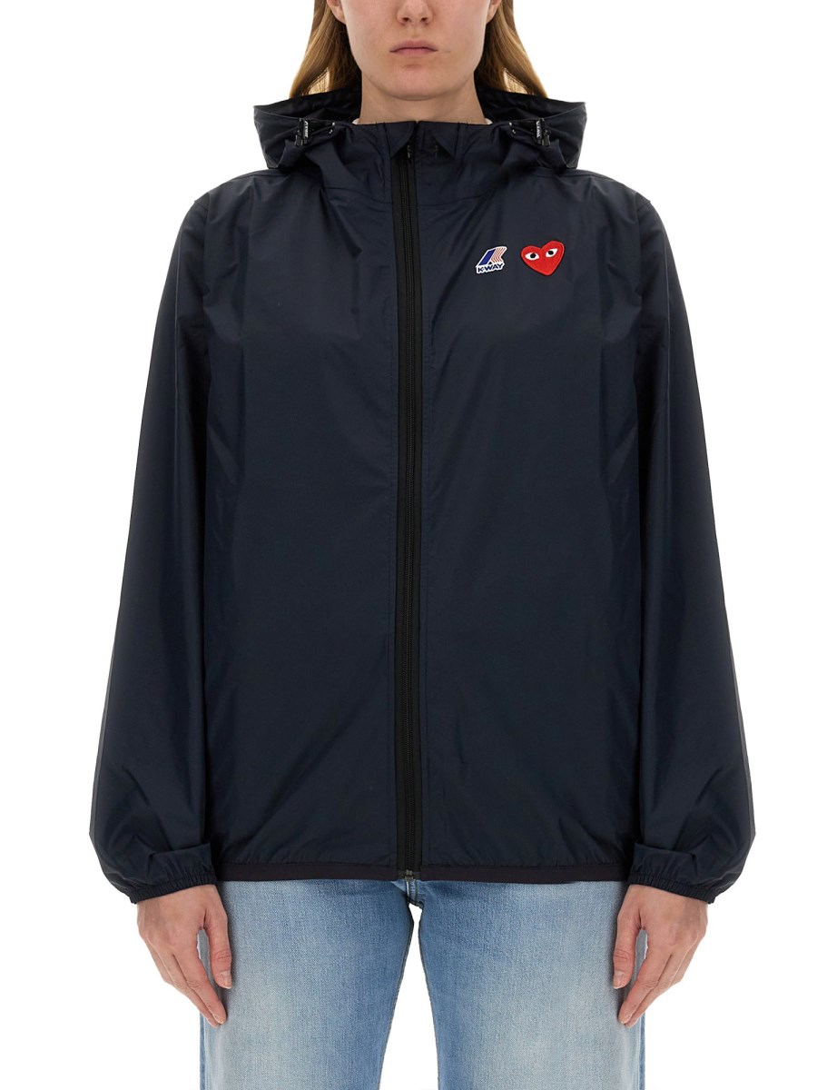 GIACCA COMME DES GARCONS PLAY X KWAY