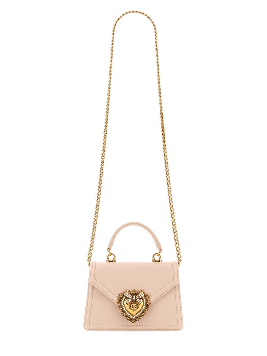 DOLCE & GABBANA - DEVOTION SMALL LEATHER BAG - Eleonora Bonucci