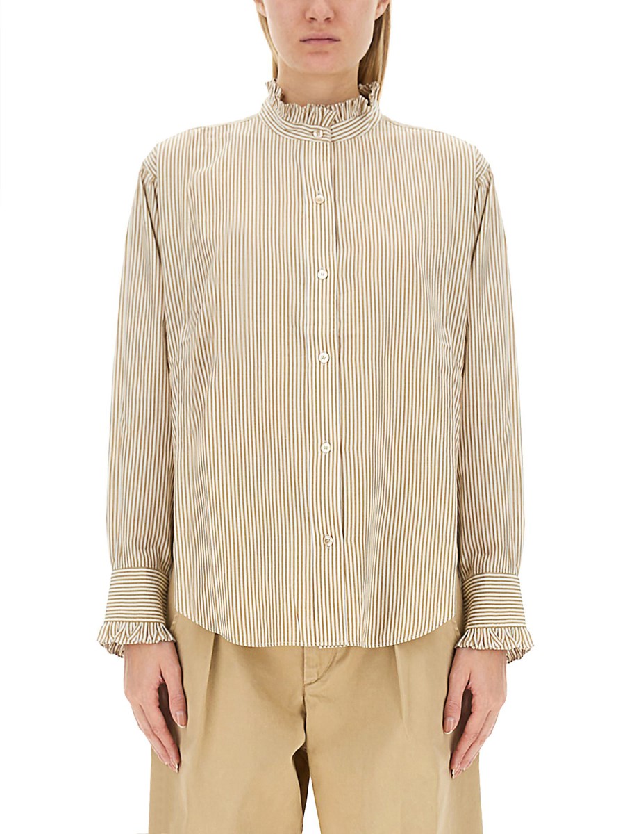 MARANT ÉTOILE CAMICIA "SAOLI" IN COTONE