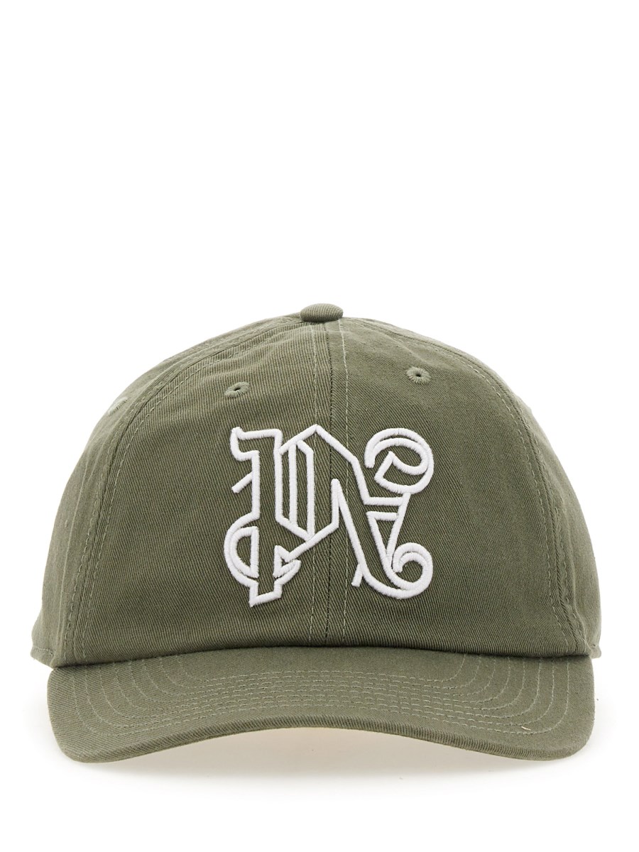 PALM ANGELS CAPPELLO DA BASEBALL IN COTONE CON LOGO