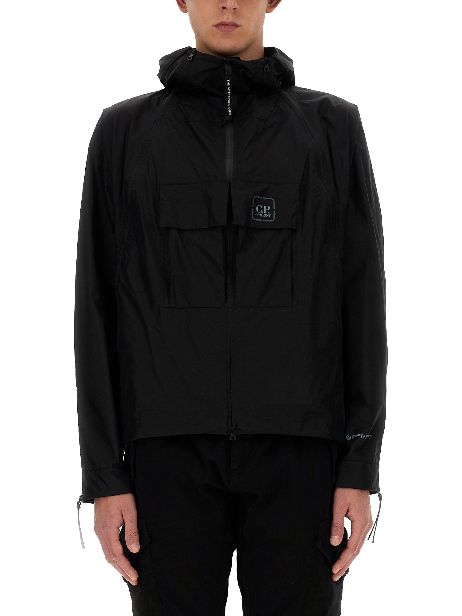 Shop C.p. Company C. P. Company Outerwear Jacket In Black