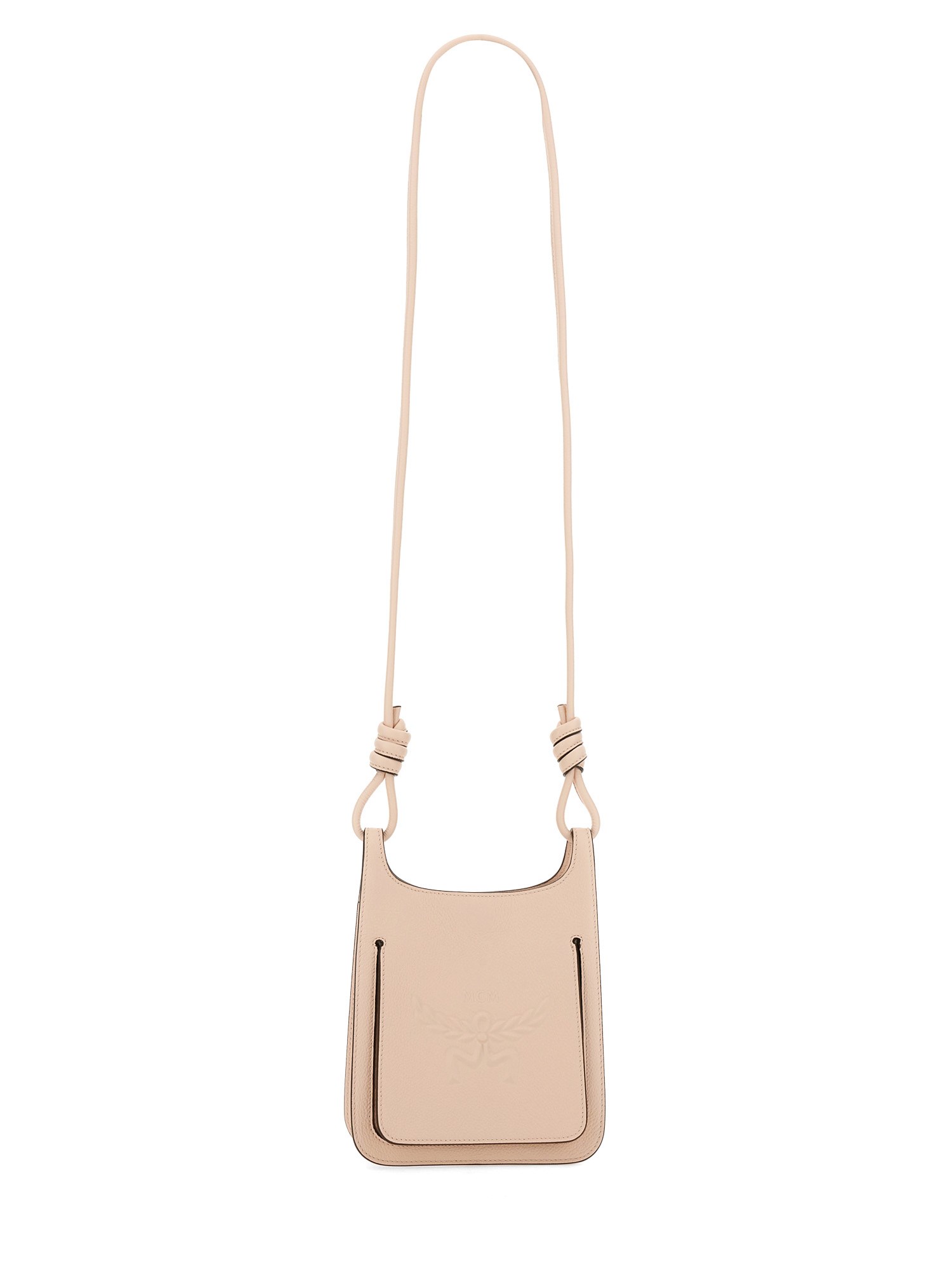 Shop Mcm Hobo Bag "himmel" In Pink