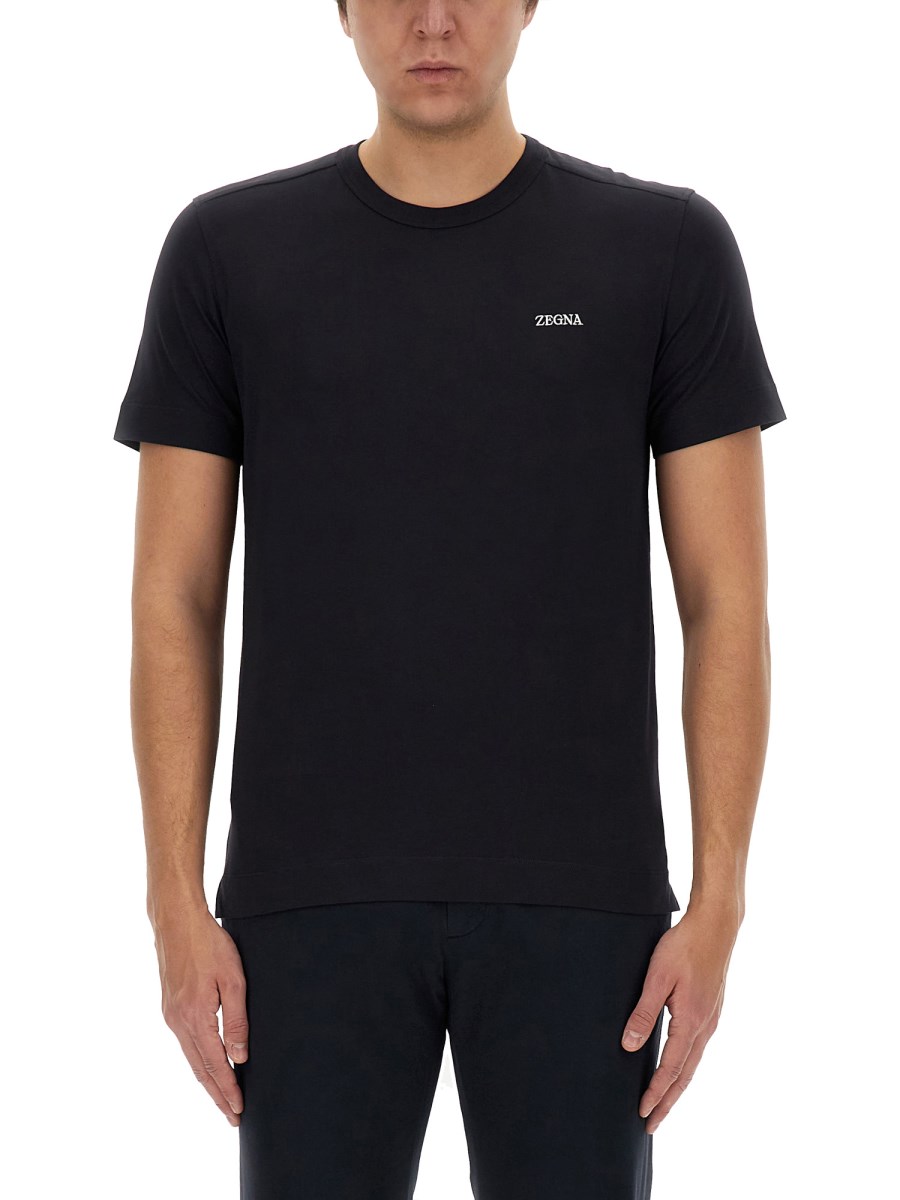 ZEGNA T-SHIRT CON LOGO