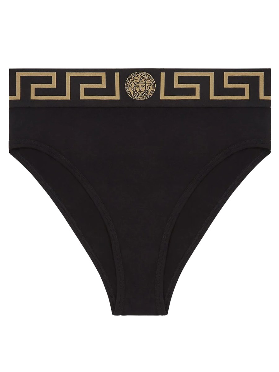 VERSACE SLIP IN COTONE CON GRECA