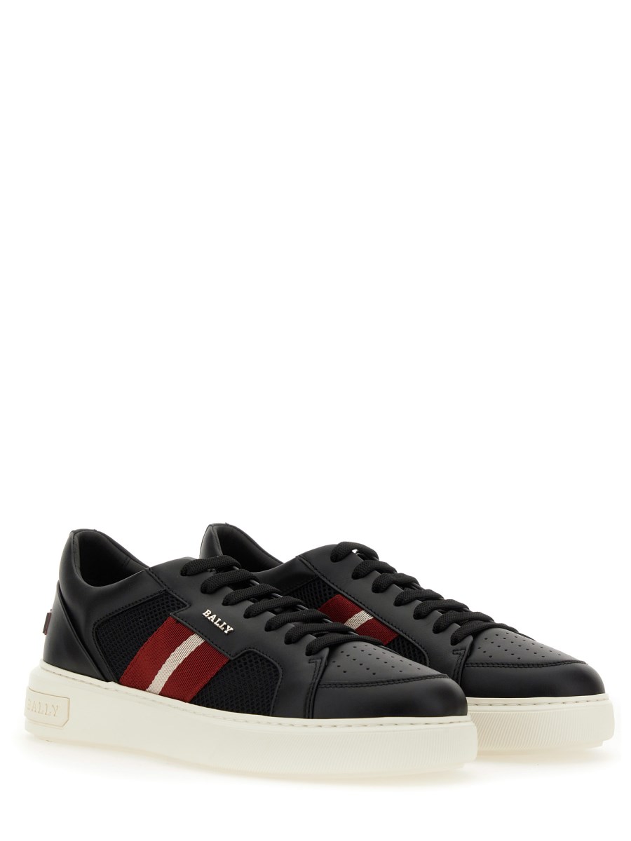 Bally red sneakers best sale