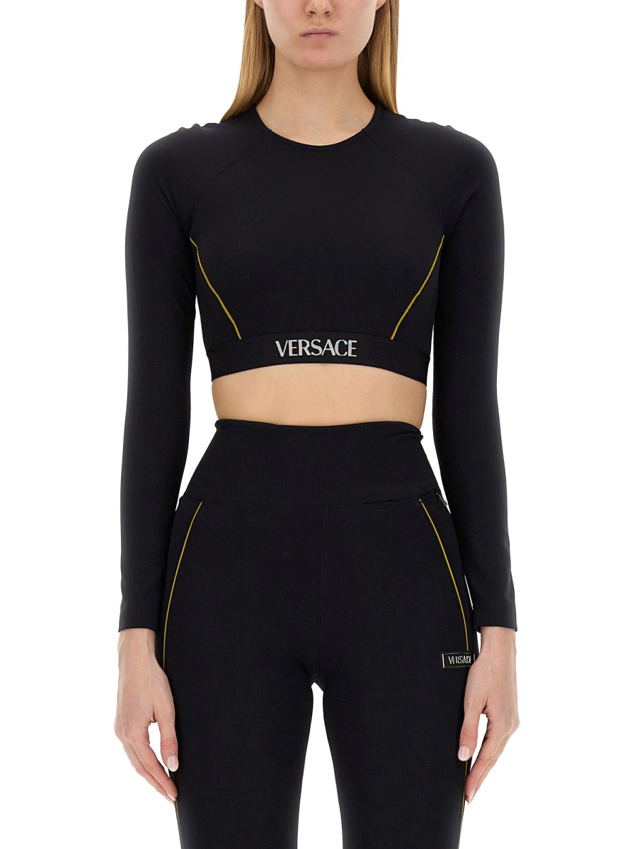 VERSACE TOP CON LOGO