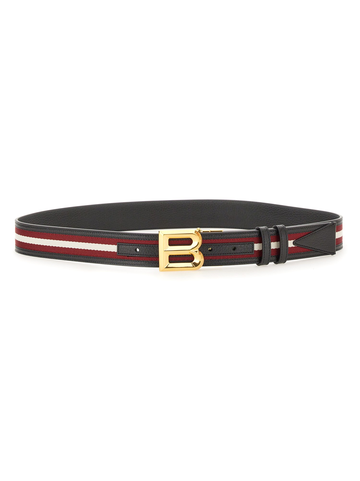 Shop Bally "b Bold" Belt In Brown