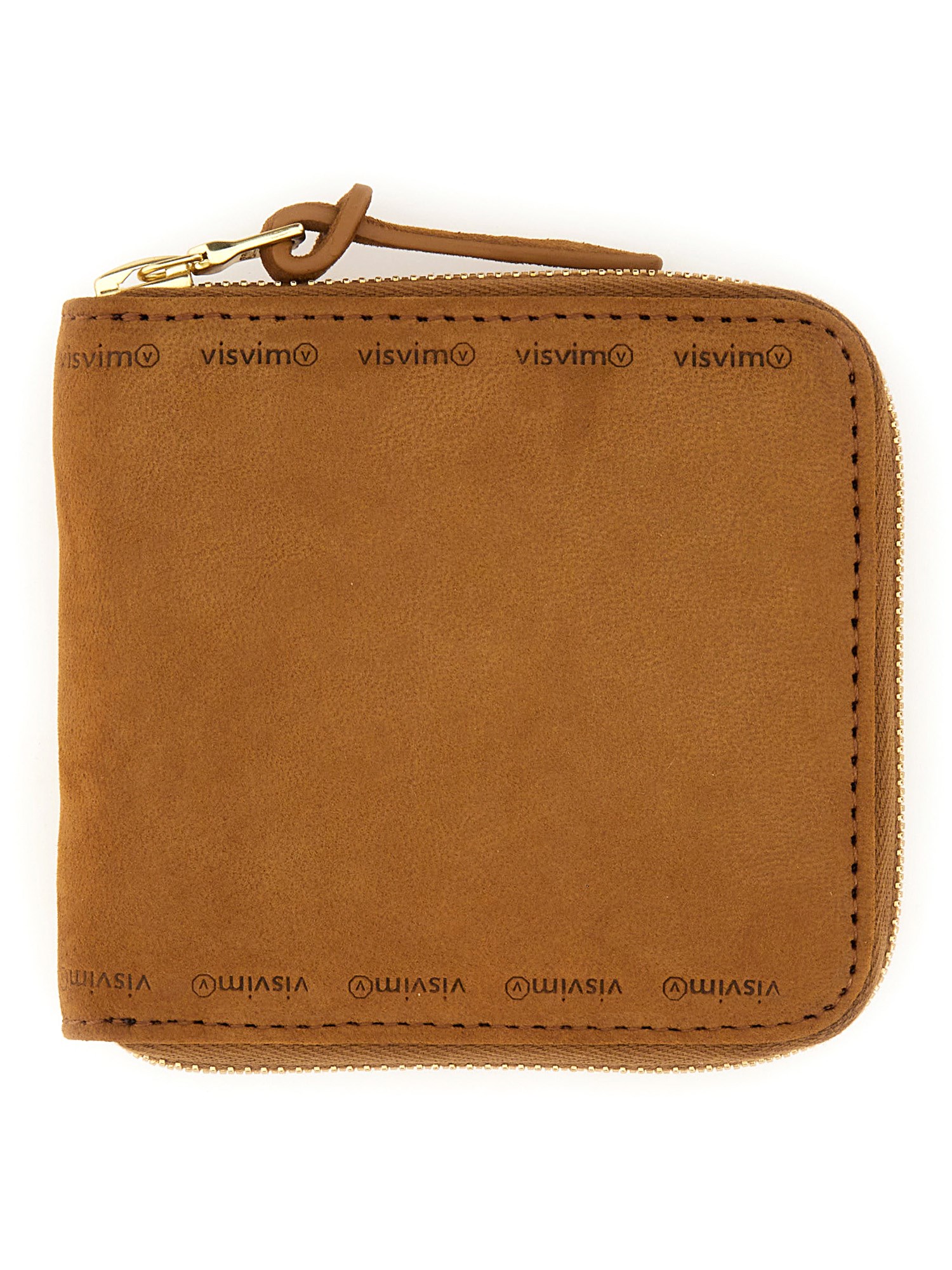 Visvim Leather Wallet In Brown