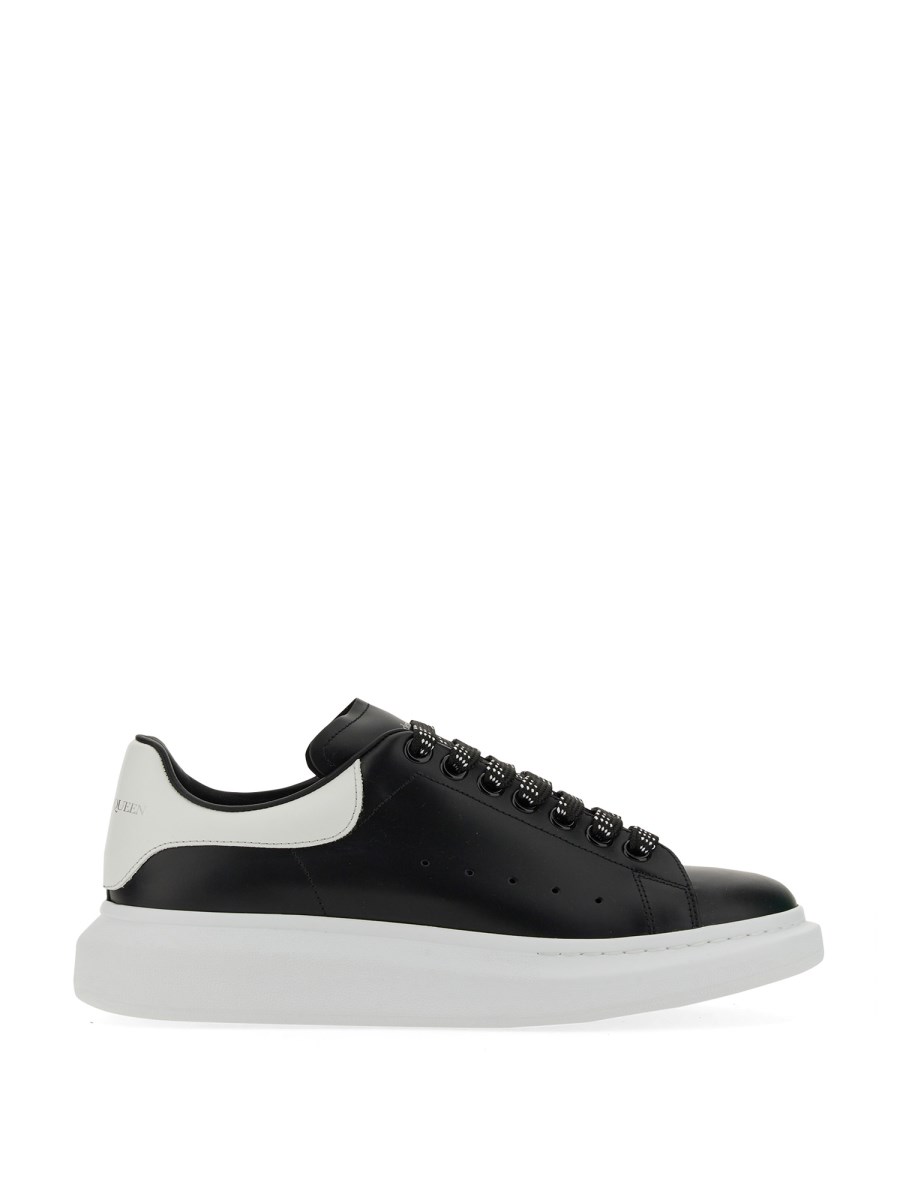 ALEXANDER McQUEEN SNEAKER OVERSIZE IN PELLE