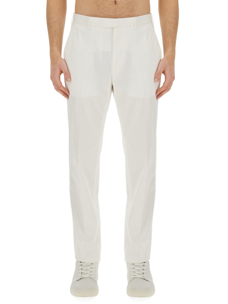 ZEGNA PANTALONE IN COTONE